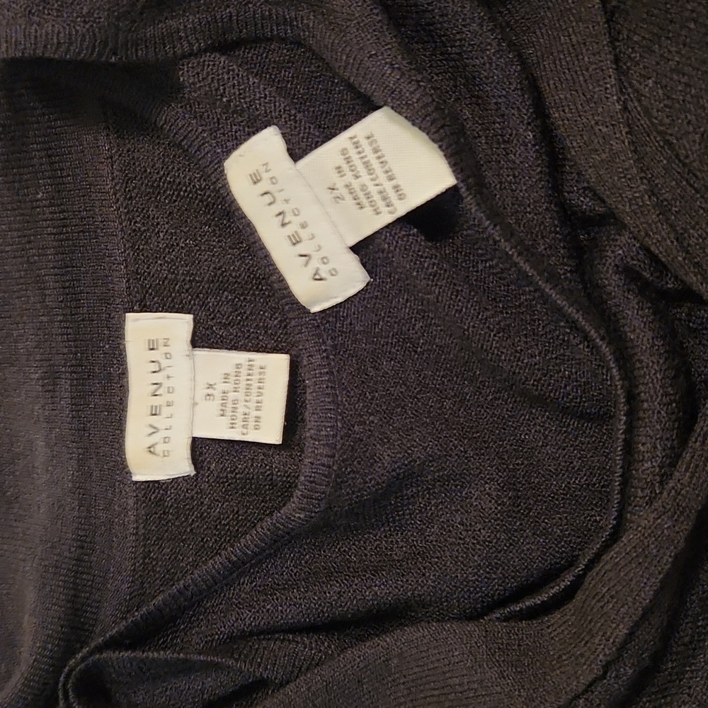 Plus size sweater set